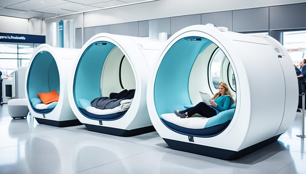 Airport Sleeping Pods